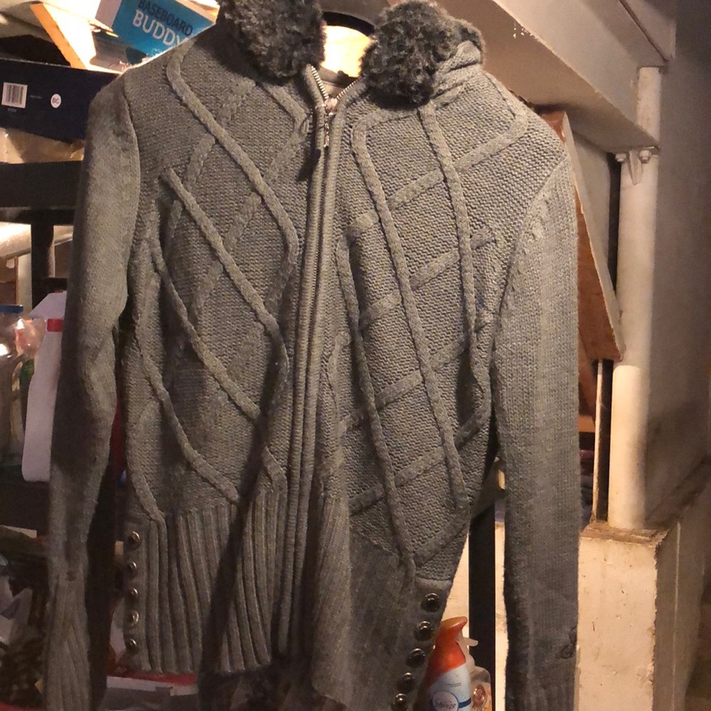 Harley Davidson zip up sweater